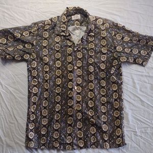 Vintage Made In Hawaii Liberty House Hawaiian Casuals Aloha Shirt Kailua M